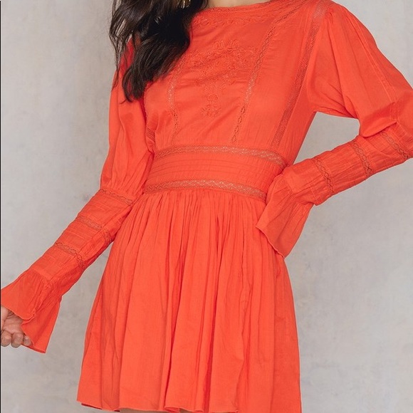 •Free People• Victorian Waisted Dress - Picture 4 of 7